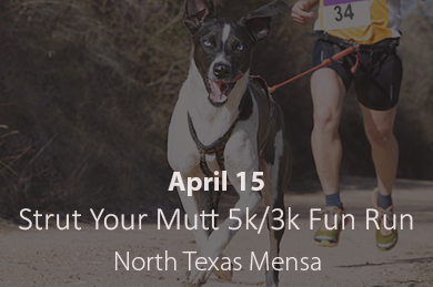 Strut Your Mutt Run - North Texas Mensa